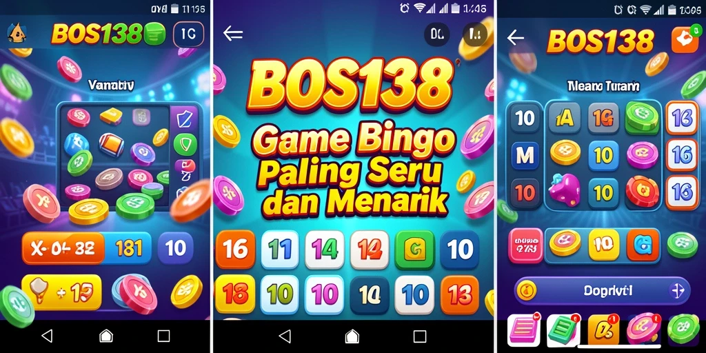 Gameplay seru dan kompetitif dalam aplikasi Bingo BOS138.